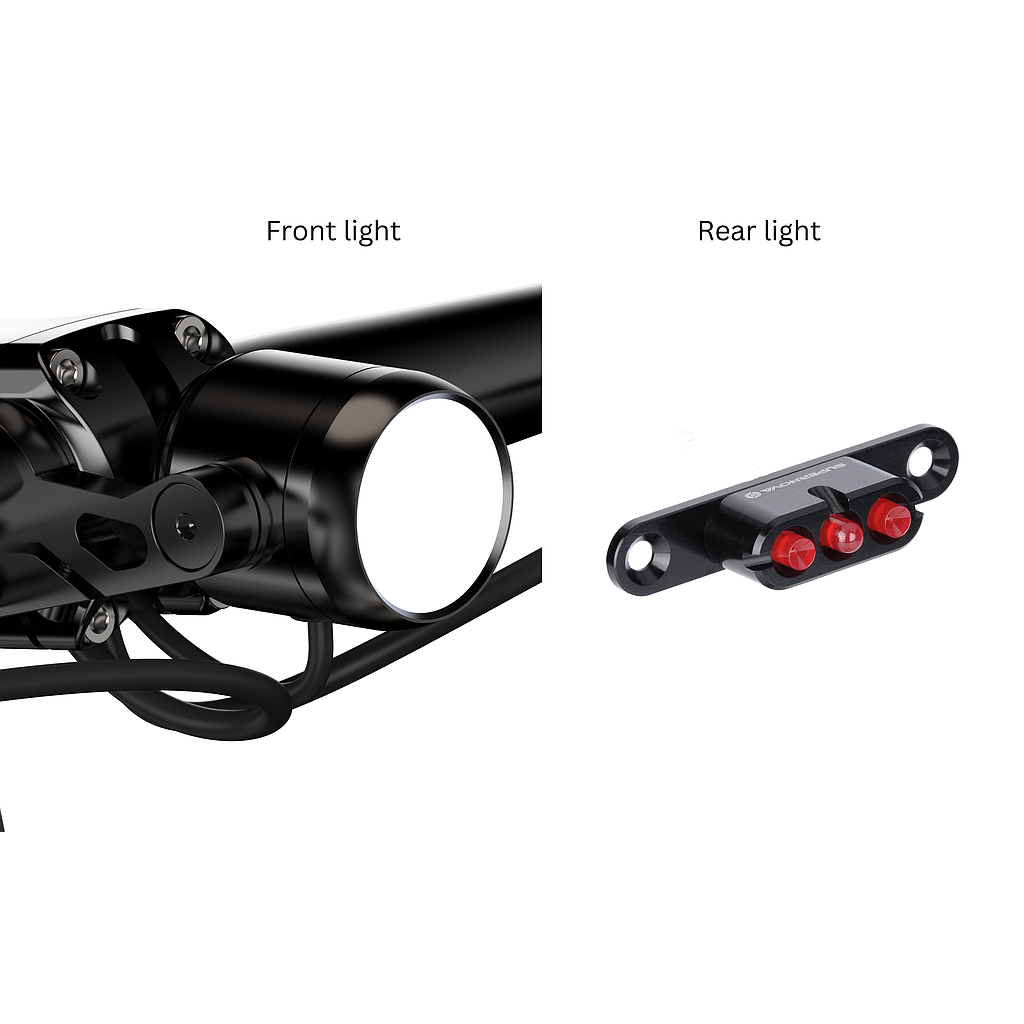 Front + Rear Lights  Supernova Set