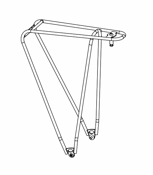 X20 Tubus Fly EVO Set Aluminium Frame